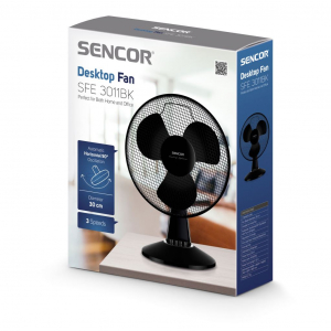 Sencor SFE 3011BK asztali ventilátor fekete